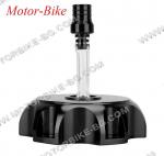 КАПАЧКА ЗА РЕЗЕРВОАР ЗА АТВ 150ксм за 52мм резба АЛУМИНИЕВА ЧЕРНА / ХОНДА CRF50-4